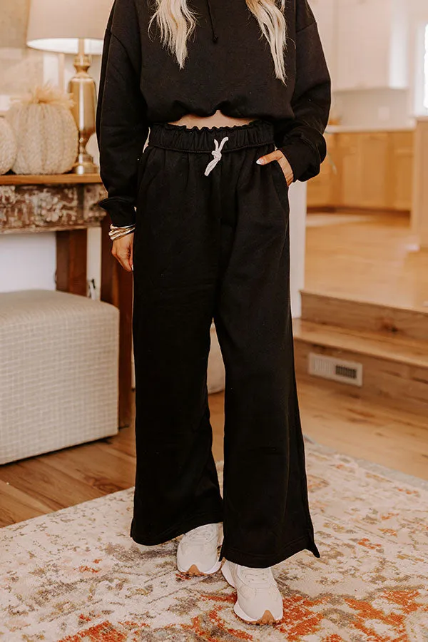 Crisp Morning High Waist Foldover Pants