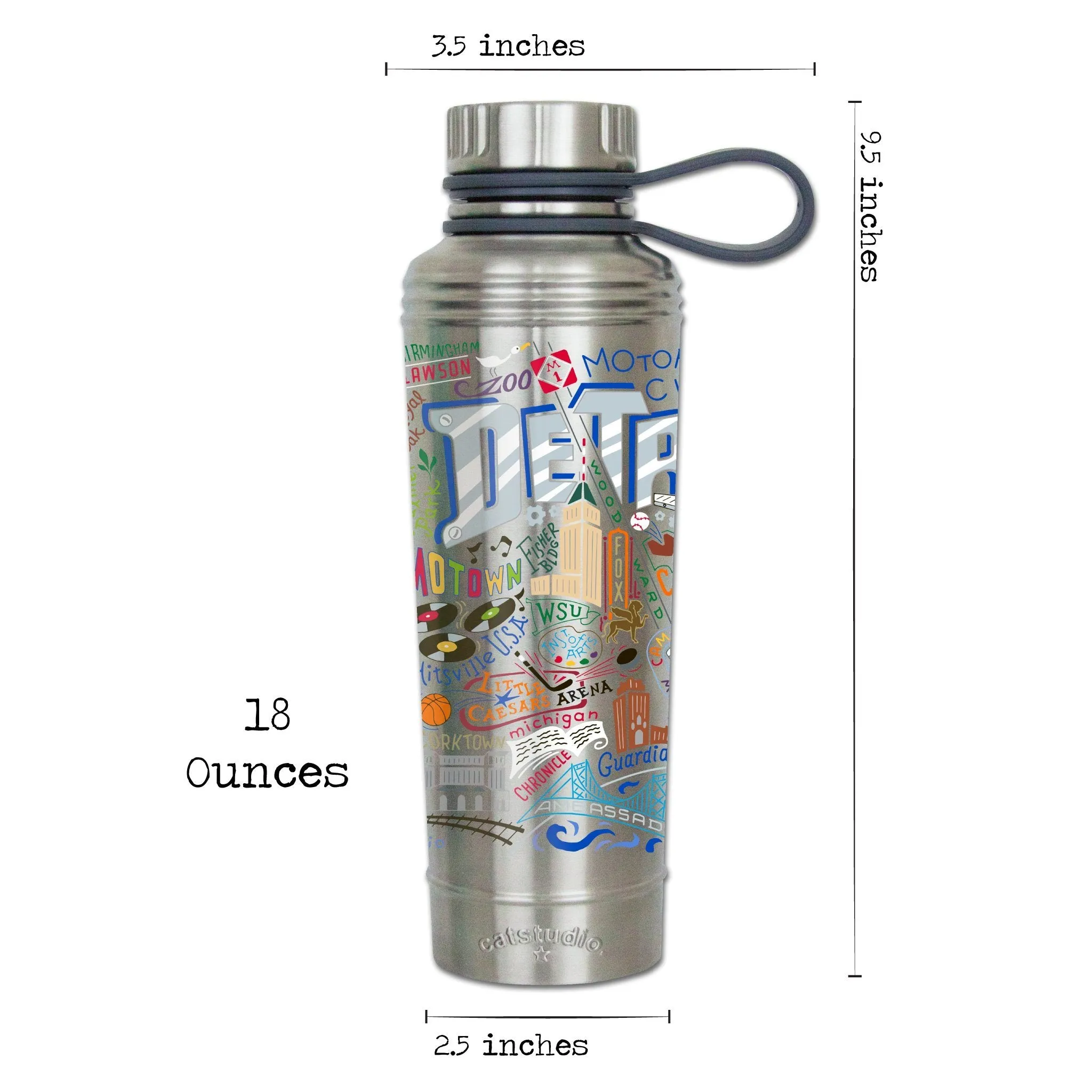 Detroit Thermal Bottle