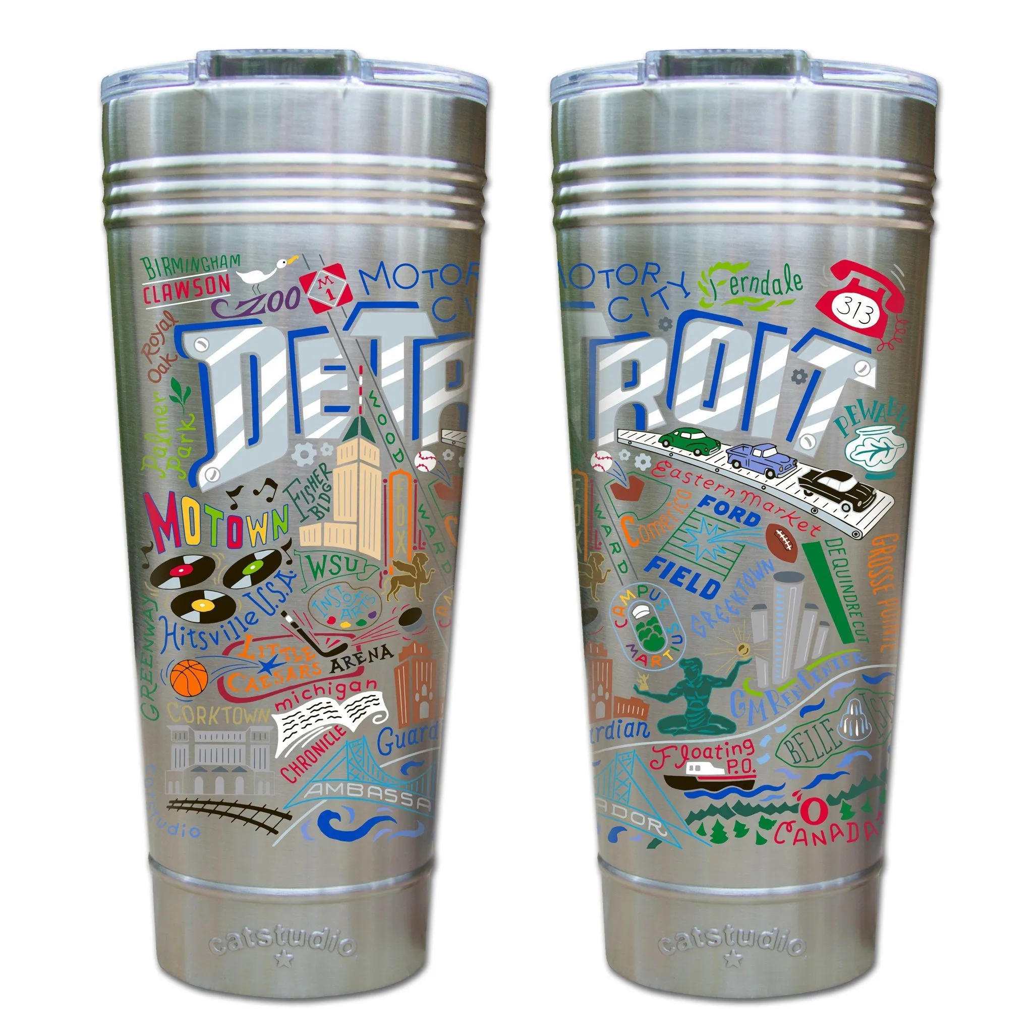 Detroit Thermal Tumbler