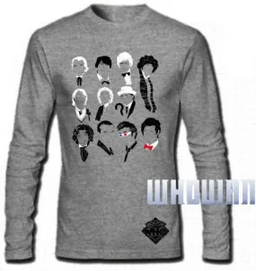Doctor Who 11 Doctors Long Sleeve T-shirt