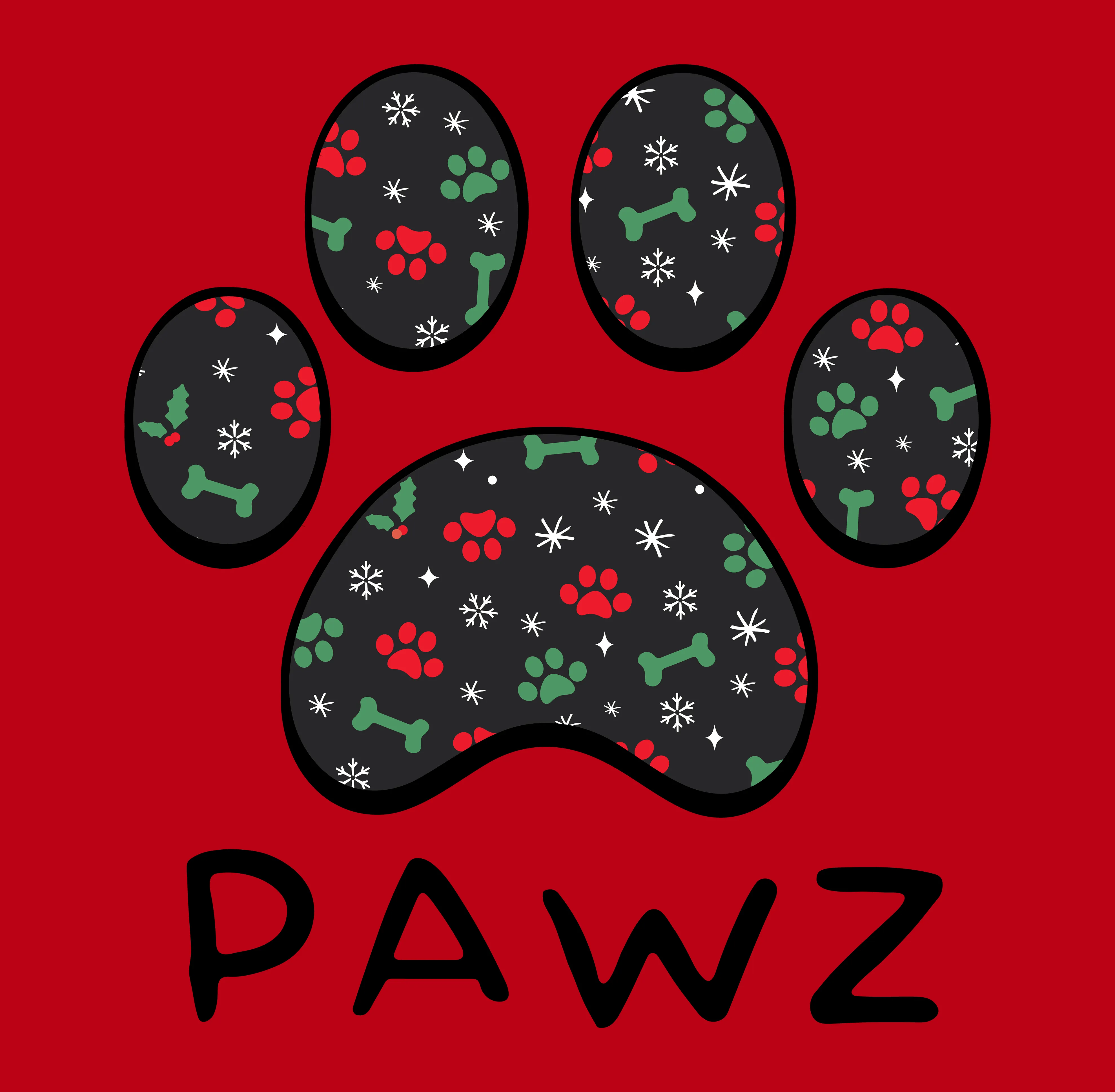Doggie Pattern (Adult Short Sleeve T-Shirt)