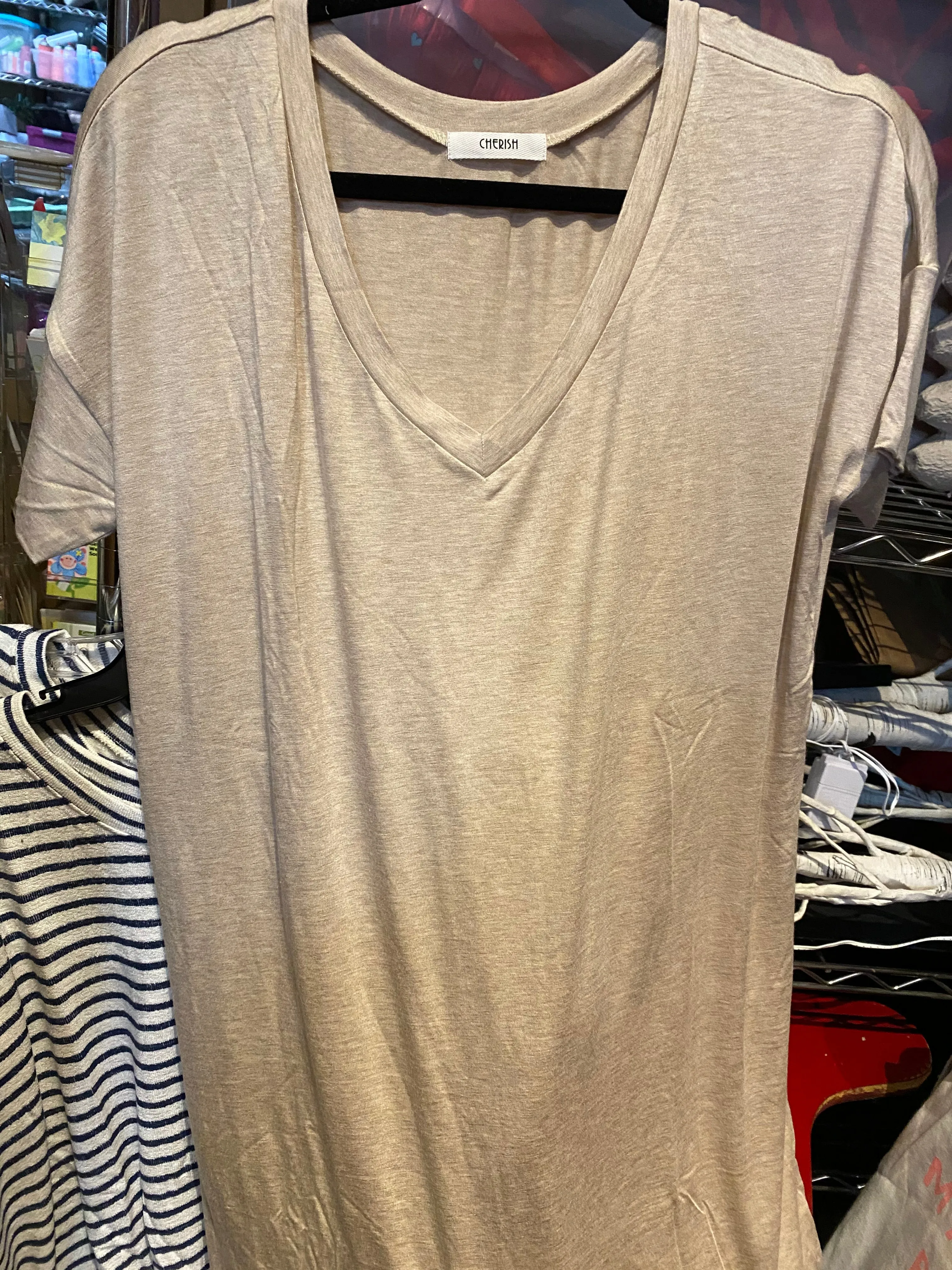 Dusty Mint T-shirt Dress