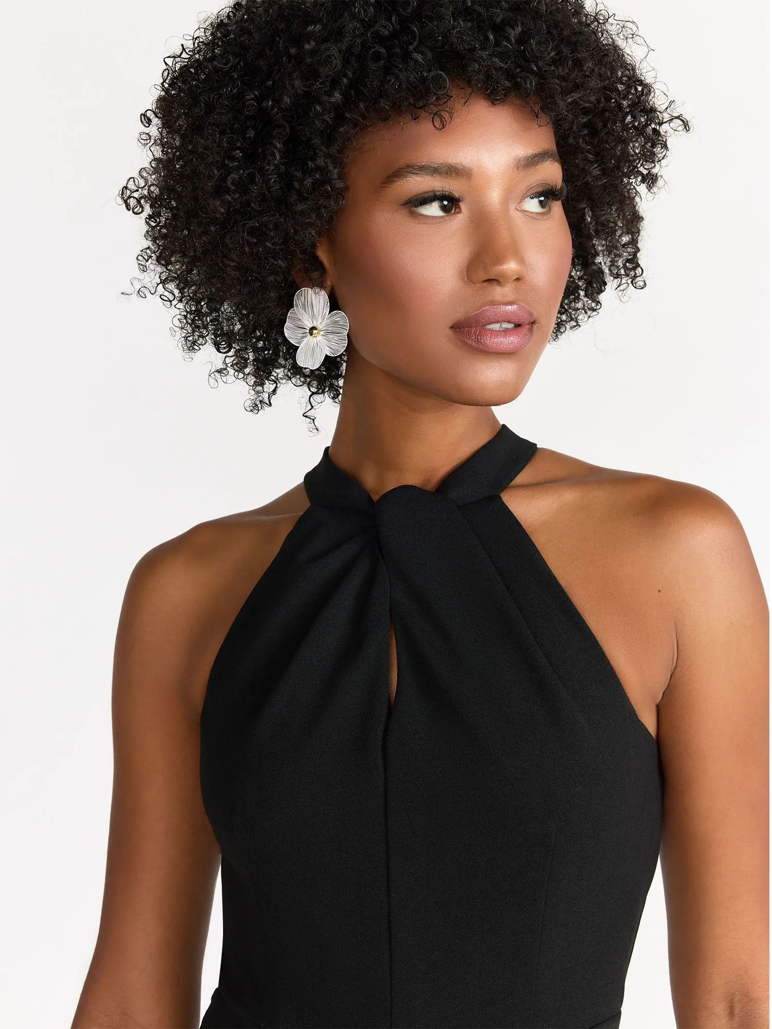 Edit By Nine Twist Halter Neck Jumpsuit - Brands We Love
