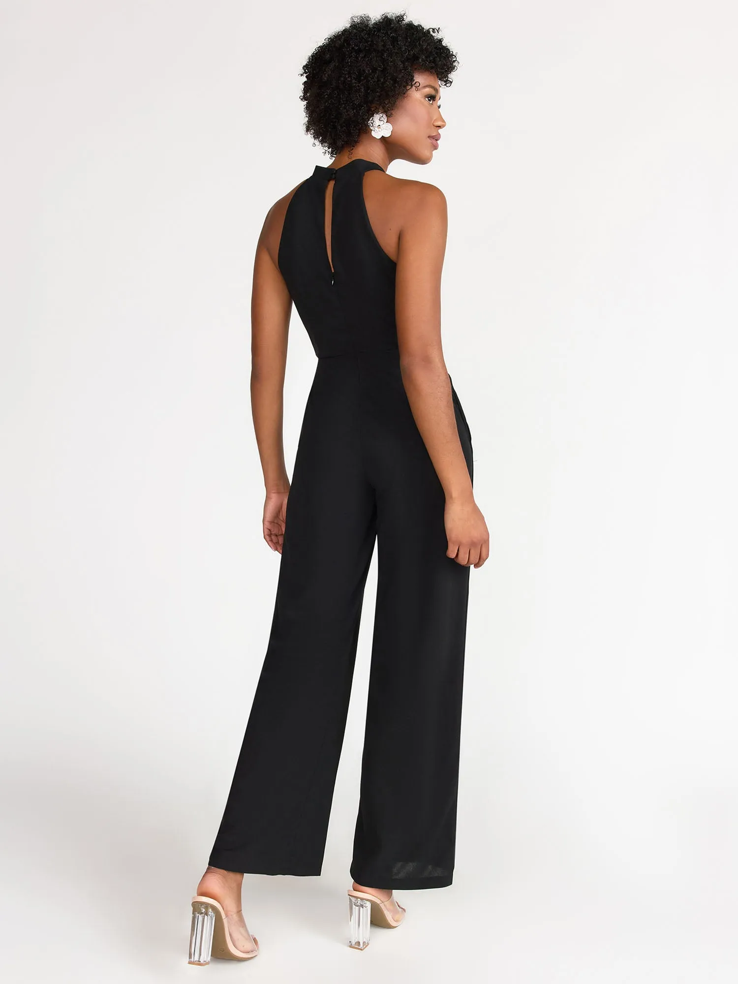 Edit By Nine Twist Halter Neck Jumpsuit - Brands We Love