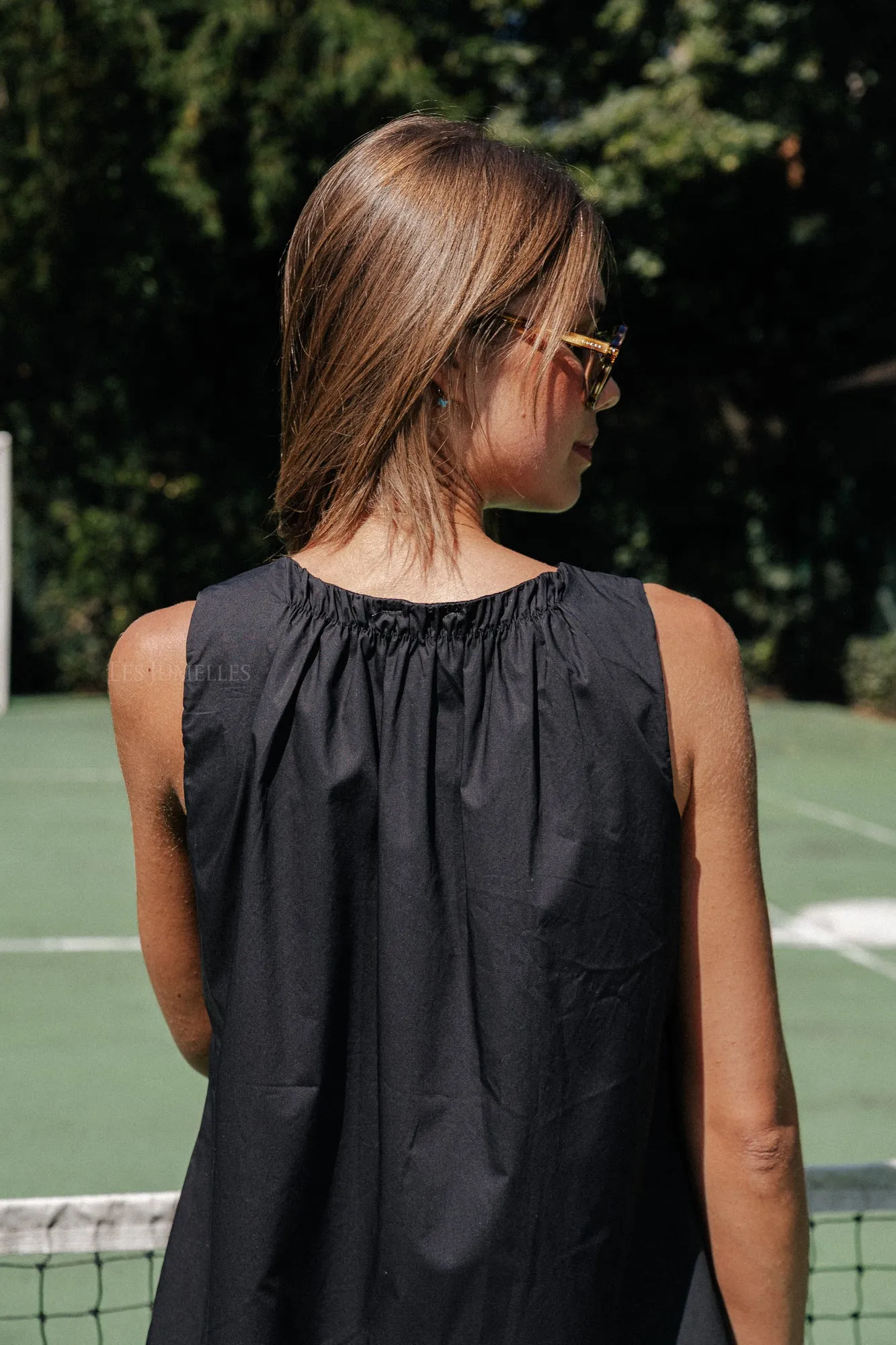 Eloise short dress black
