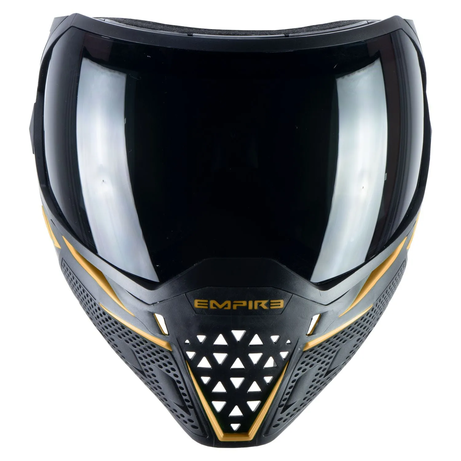 Empire EVS Enhanced Vision System Goggle - Black/Gold - includes 2 lenses