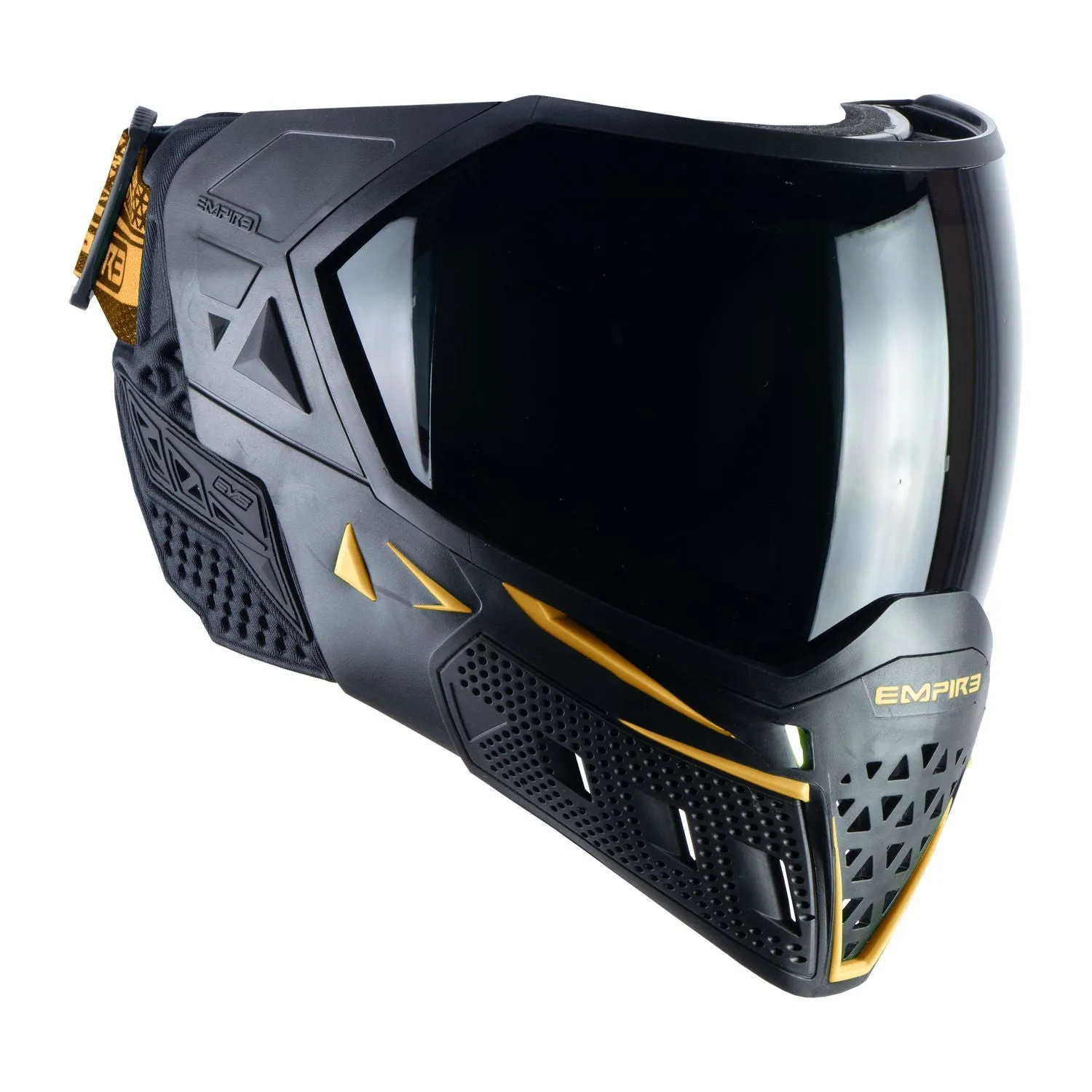 Empire EVS Enhanced Vision System Goggle - Black/Gold - includes 2 lenses