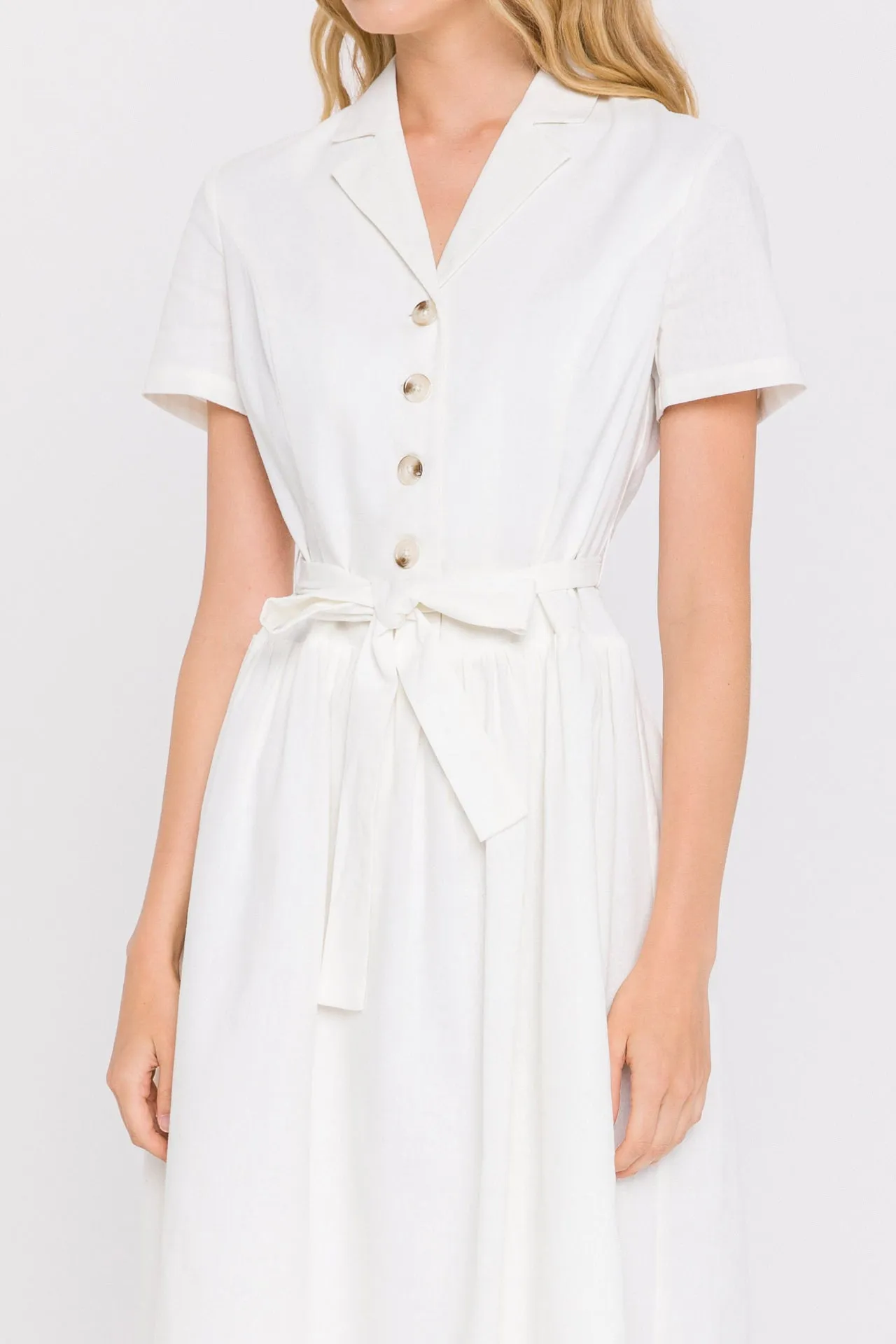 English Factory - Button Down Day Dress