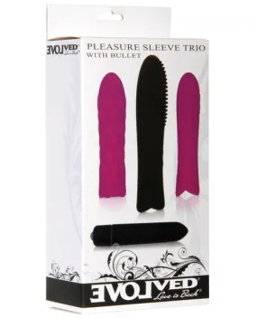 Evolved Pleasure Sleeve Trio with Bullet