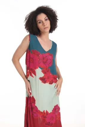 FIORENZE - SLEEVELESS MAXI DRESS