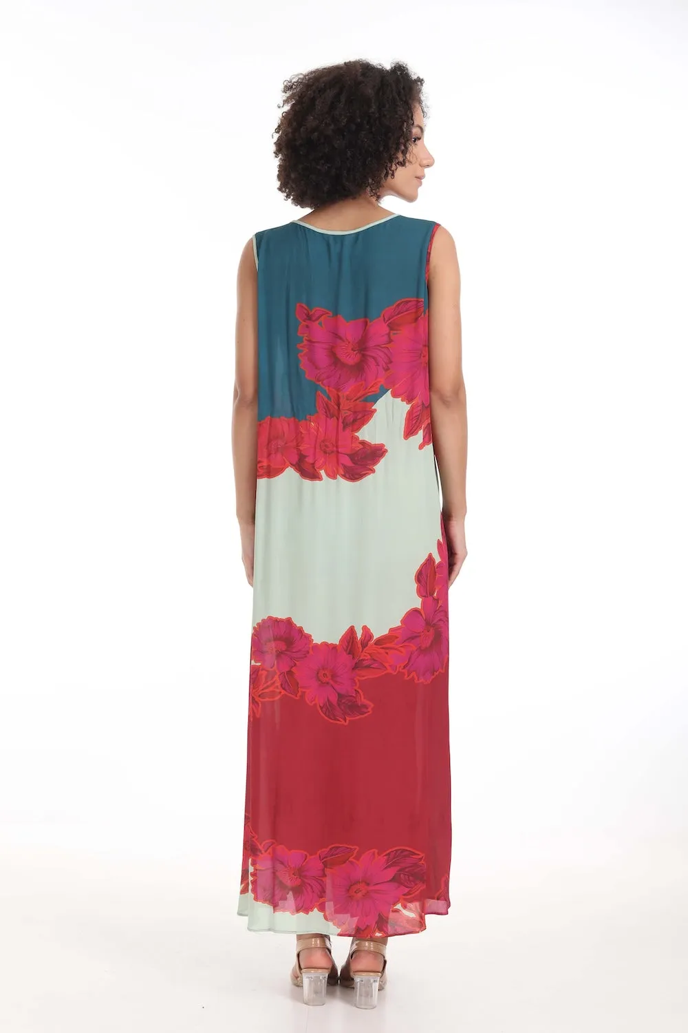 FIORENZE - SLEEVELESS MAXI DRESS