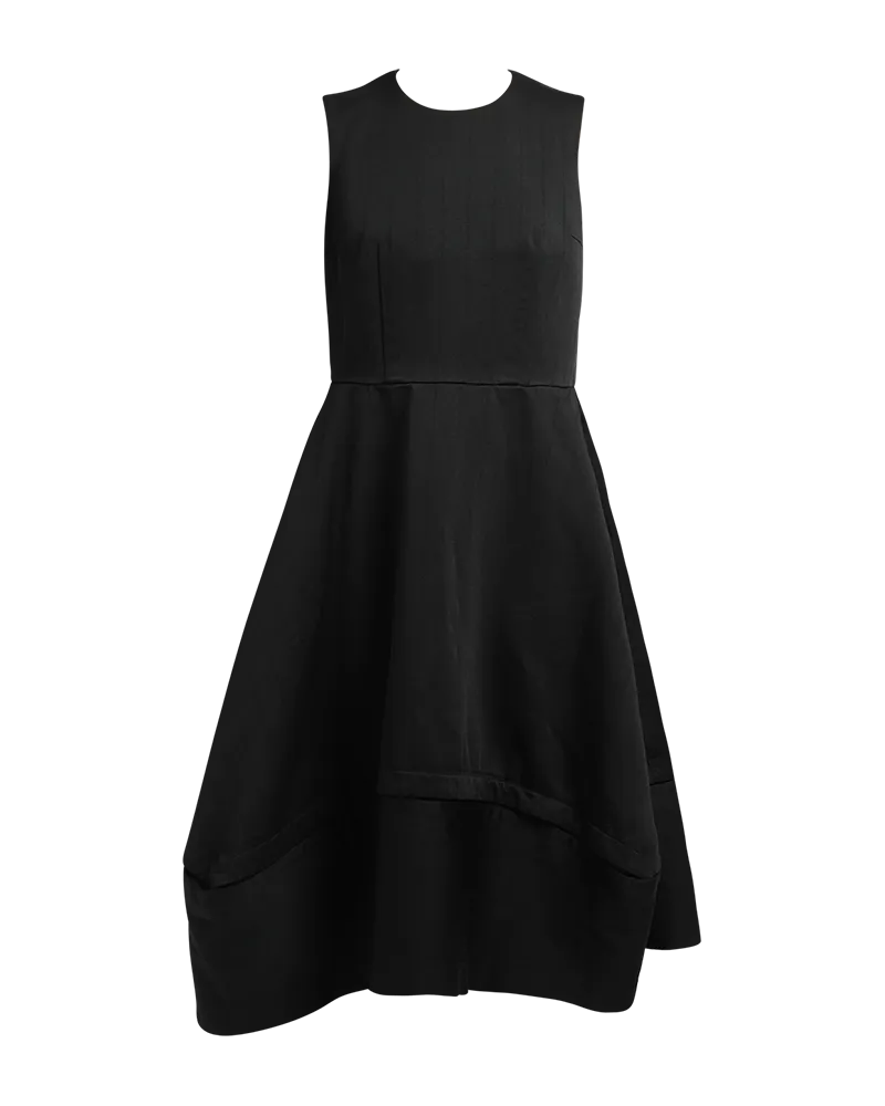Fitted Waist Midi Dress