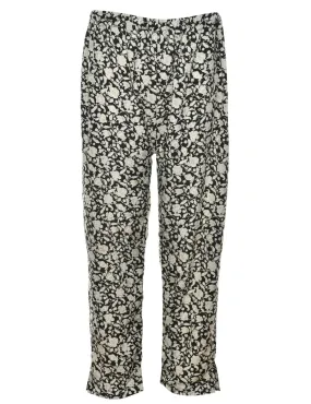Floral Print Casual Trousers - W23 L26