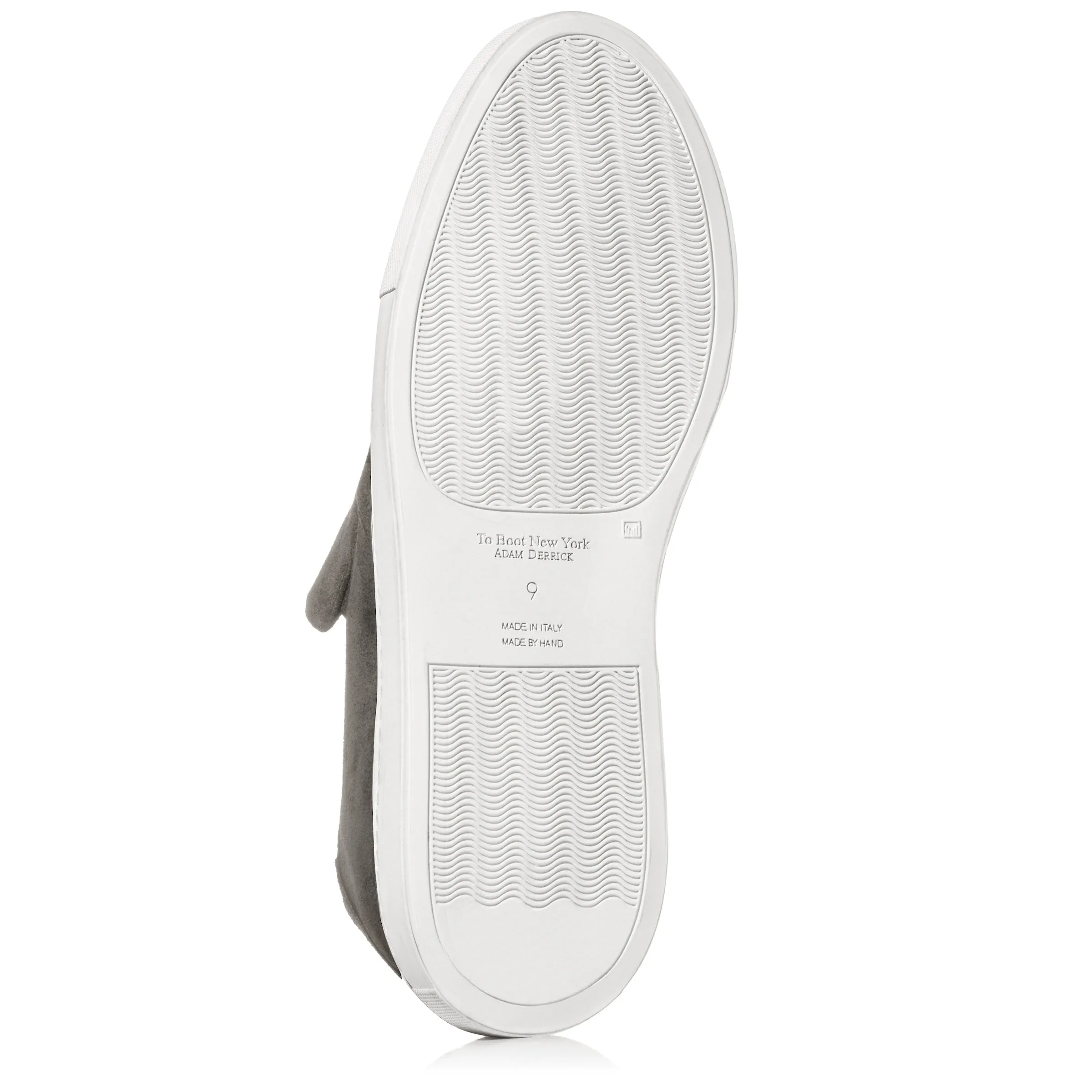 Foreman Grey Suede Slip On Sneaker