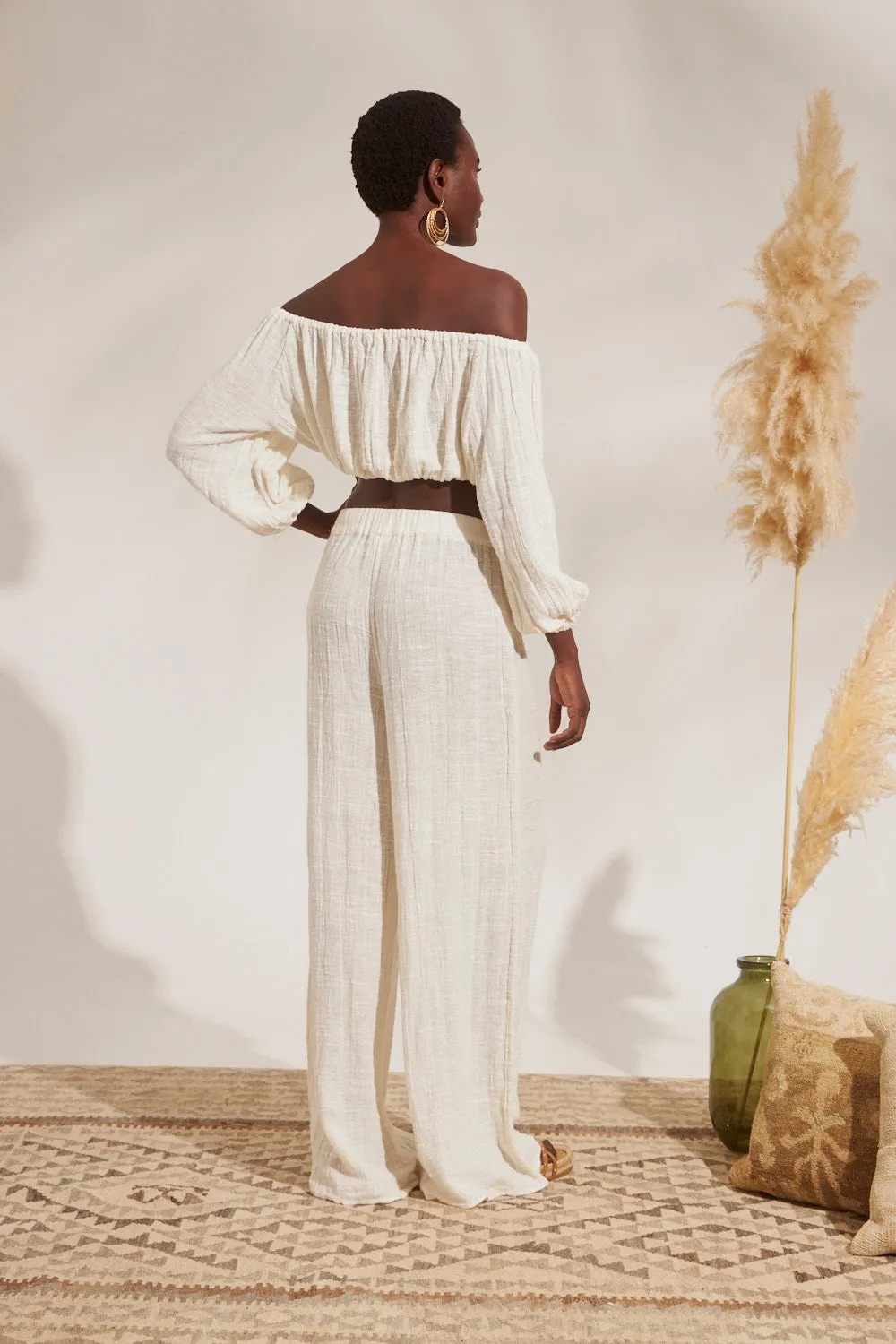 GAUZE TROUSERS