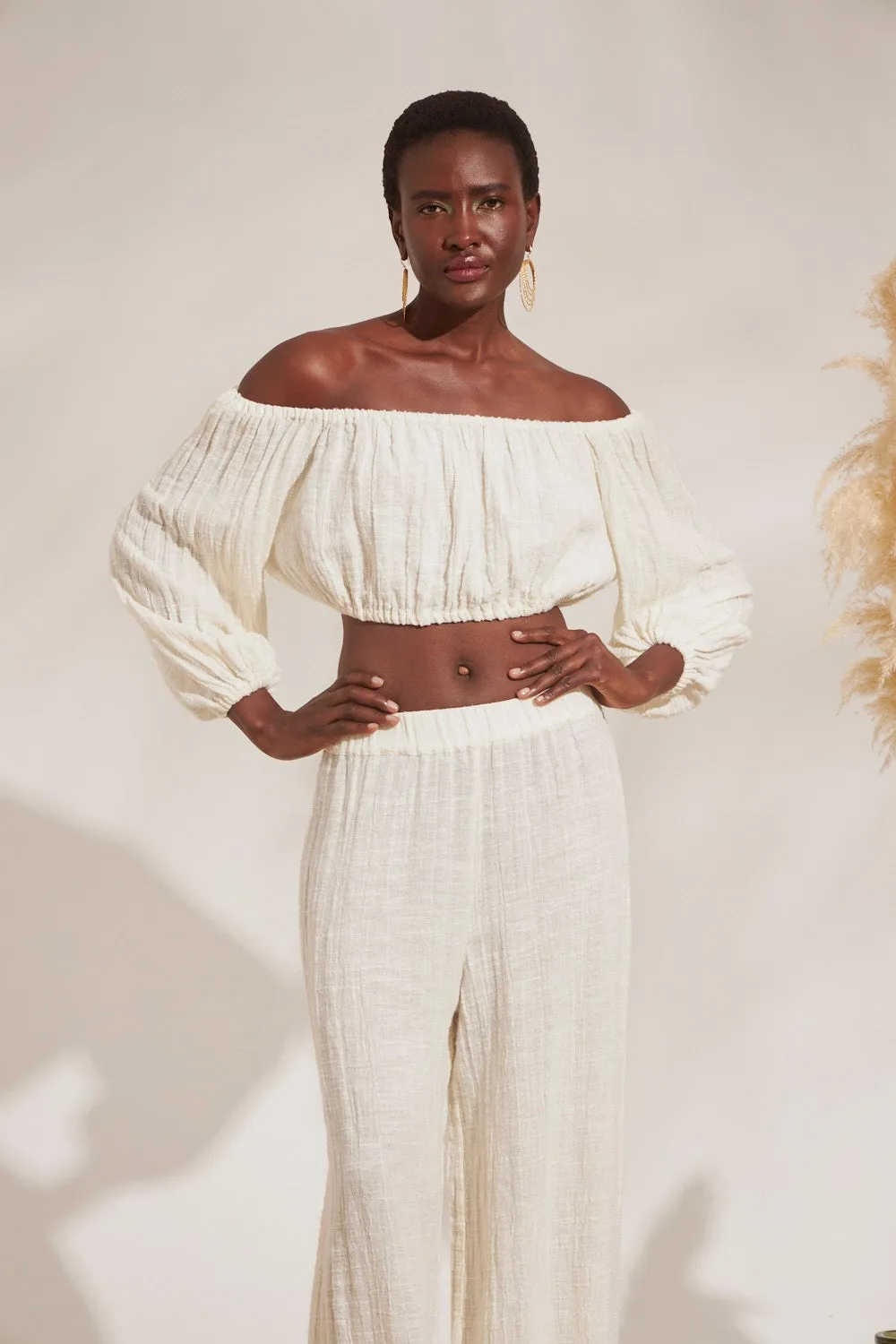 GAUZE TROUSERS