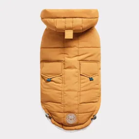 GF Pet Super Puff Parka Yellow For Dogs