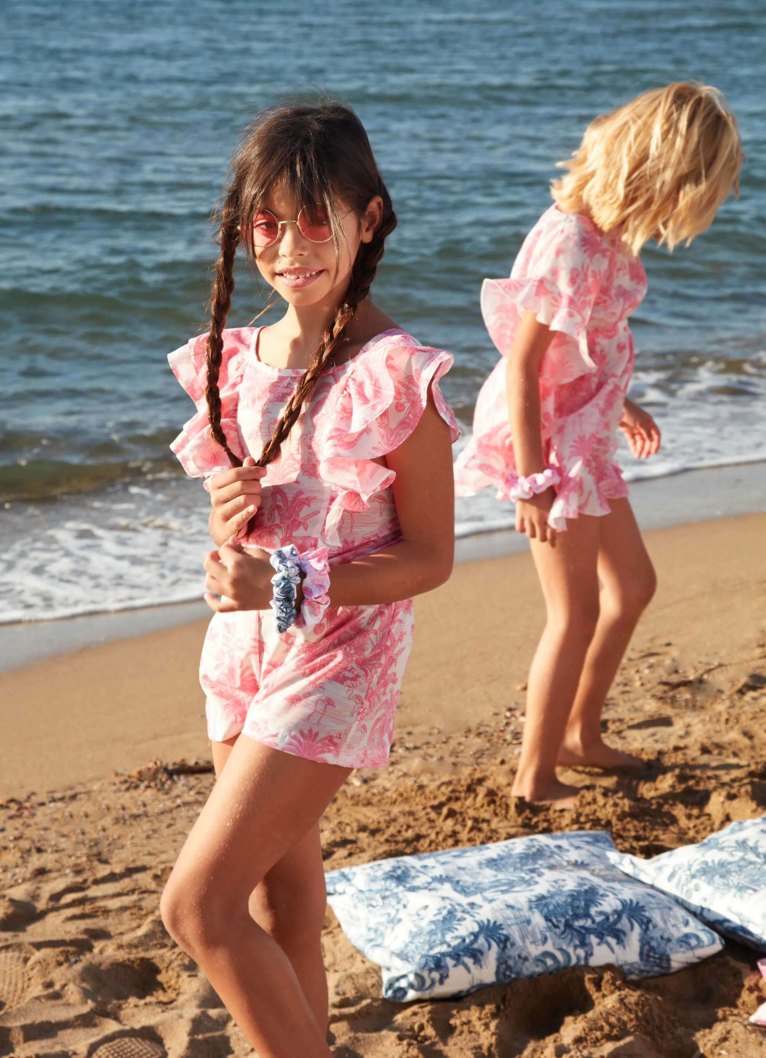 GIRL'S BODYSHORTS JUNGLE PINK