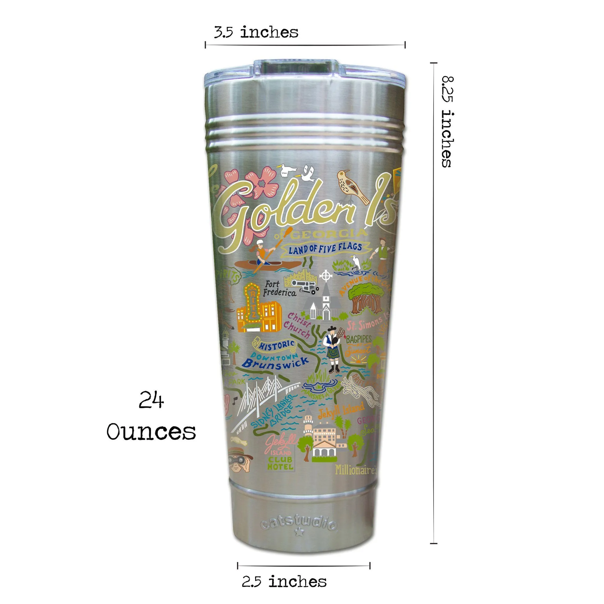 Golden Isles Thermal Tumbler