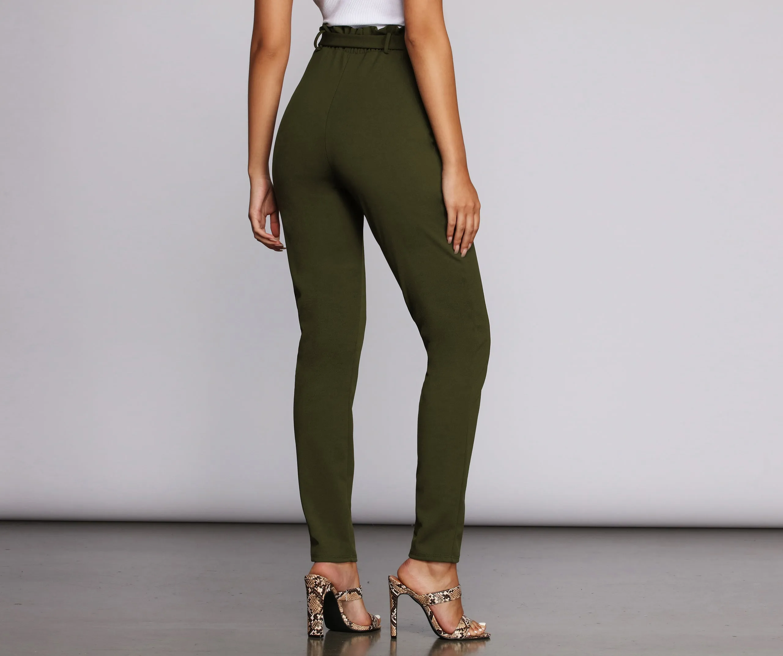 Good On Paperbag Tapered Pants