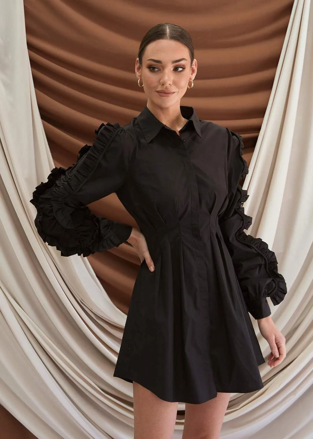 Hadlee black dress