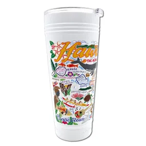 Hawaiian Isles Thermal Tumbler in White - Limited Edition!