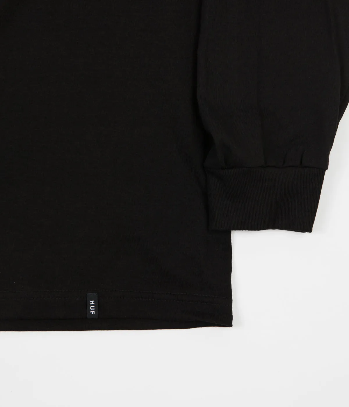 HUF The Type Long Sleeve T-Shirt - Black