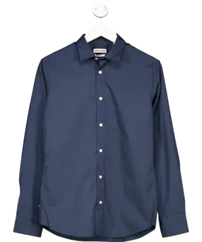 jack & jones Blue Slim Fit Dress Shirt UK XS