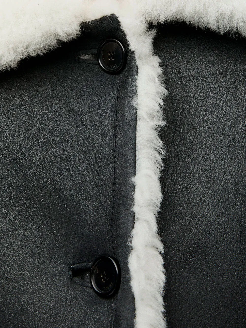 Jacket in shearling