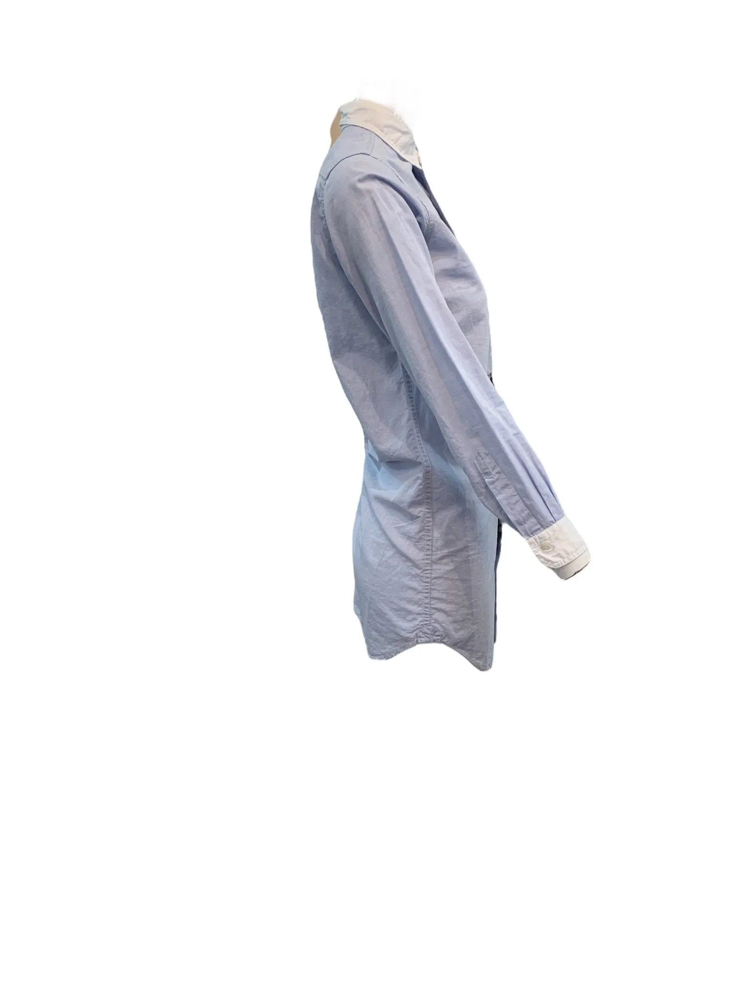 Junya Watanabe for Comme des Garçons 2011 Chambray Patchwork Shirt Dress