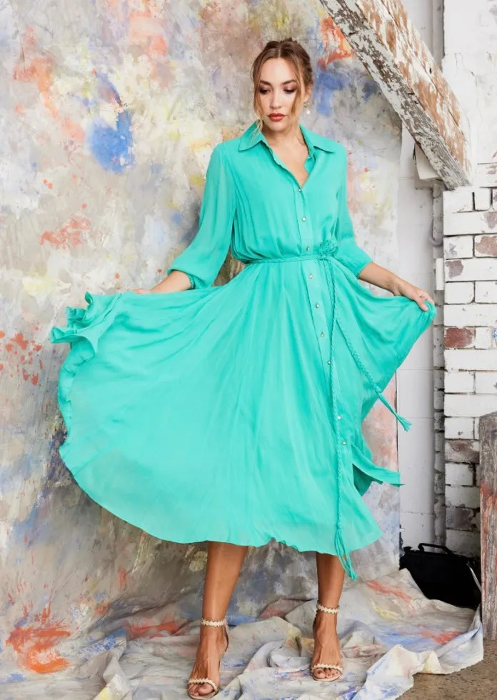 Kamare Bachi Dress - Jade