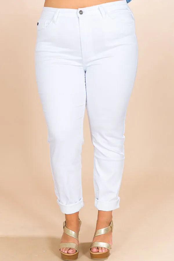KanCan The Lively High Waist Skinny in White