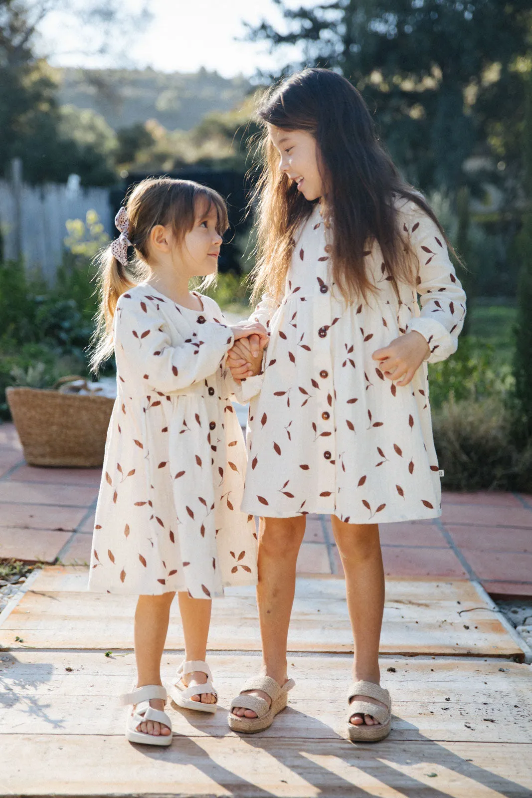 Kids' Button Dress Wind