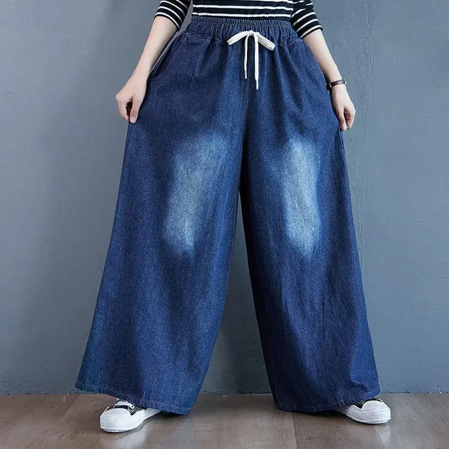 Kimmy High Waist Palazzo Jeans