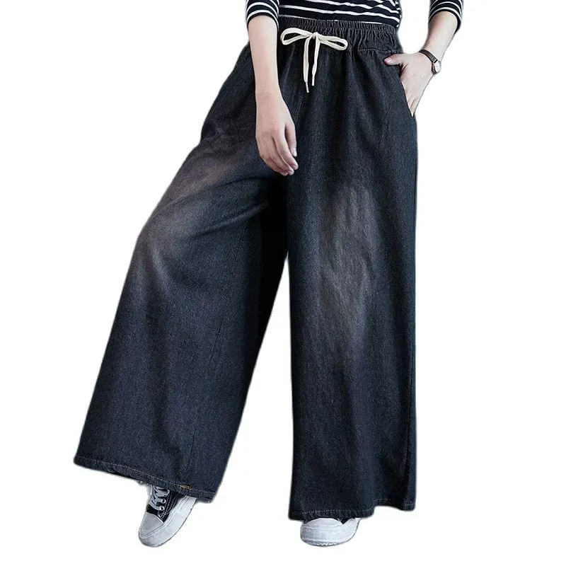 Kimmy High Waist Palazzo Jeans