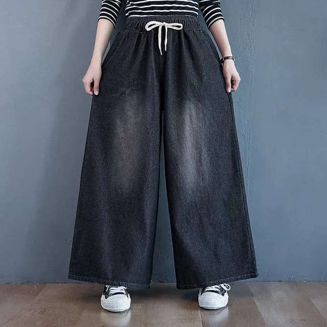 Kimmy High Waist Palazzo Jeans