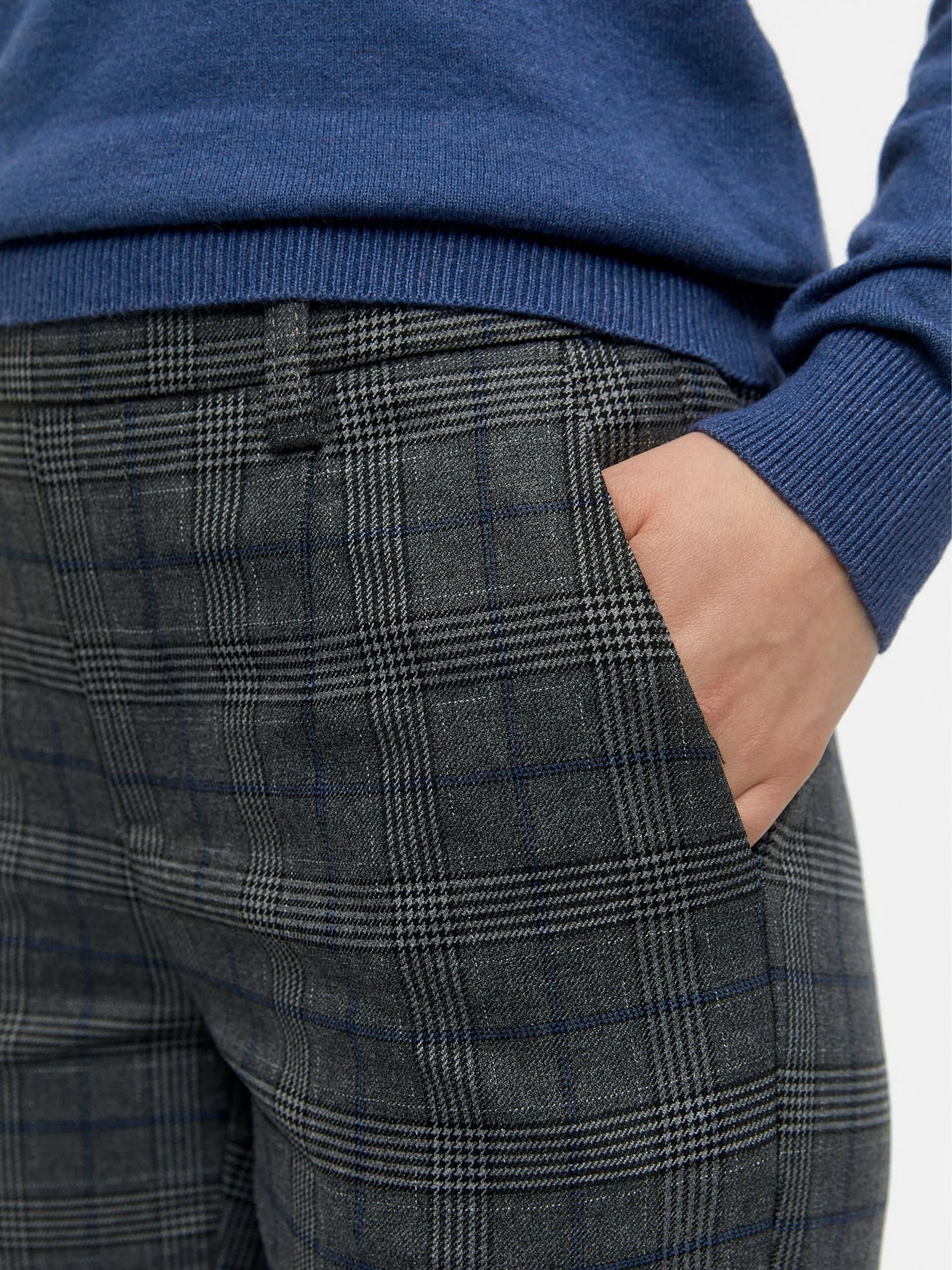 Lisa Slim Trousers (Grey)