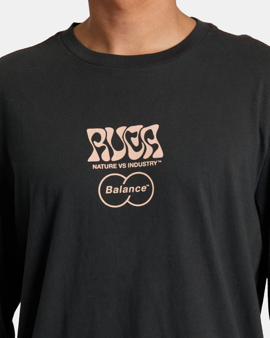 Local Biz Long Sleeve Tee - Pirate Black