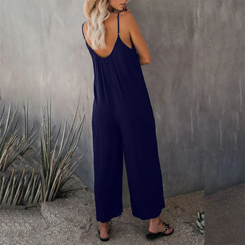 Loose cami jumpsuit - comfortable and versatile