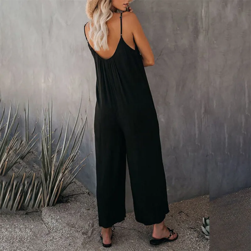 Loose cami jumpsuit - comfortable and versatile