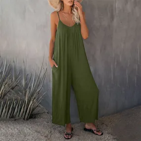 Loose cami jumpsuit - comfortable and versatile