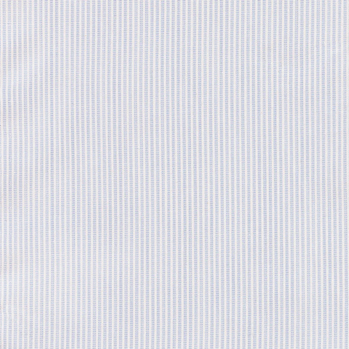 Made-to-Measure Shirt in Pale Blue/White Stripe End-on-End