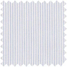 Made-to-Measure Shirt in Pale Blue/White Stripe End-on-End