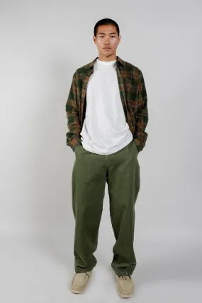 MAKULU Organic Cotton Trouser - Green Wash