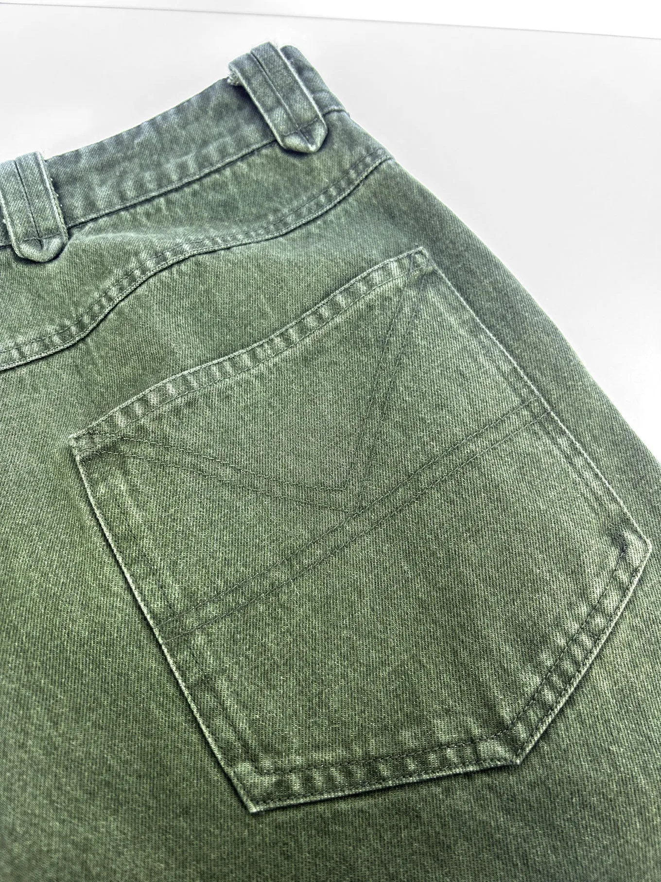 MAKULU Organic Cotton Trouser - Green Wash