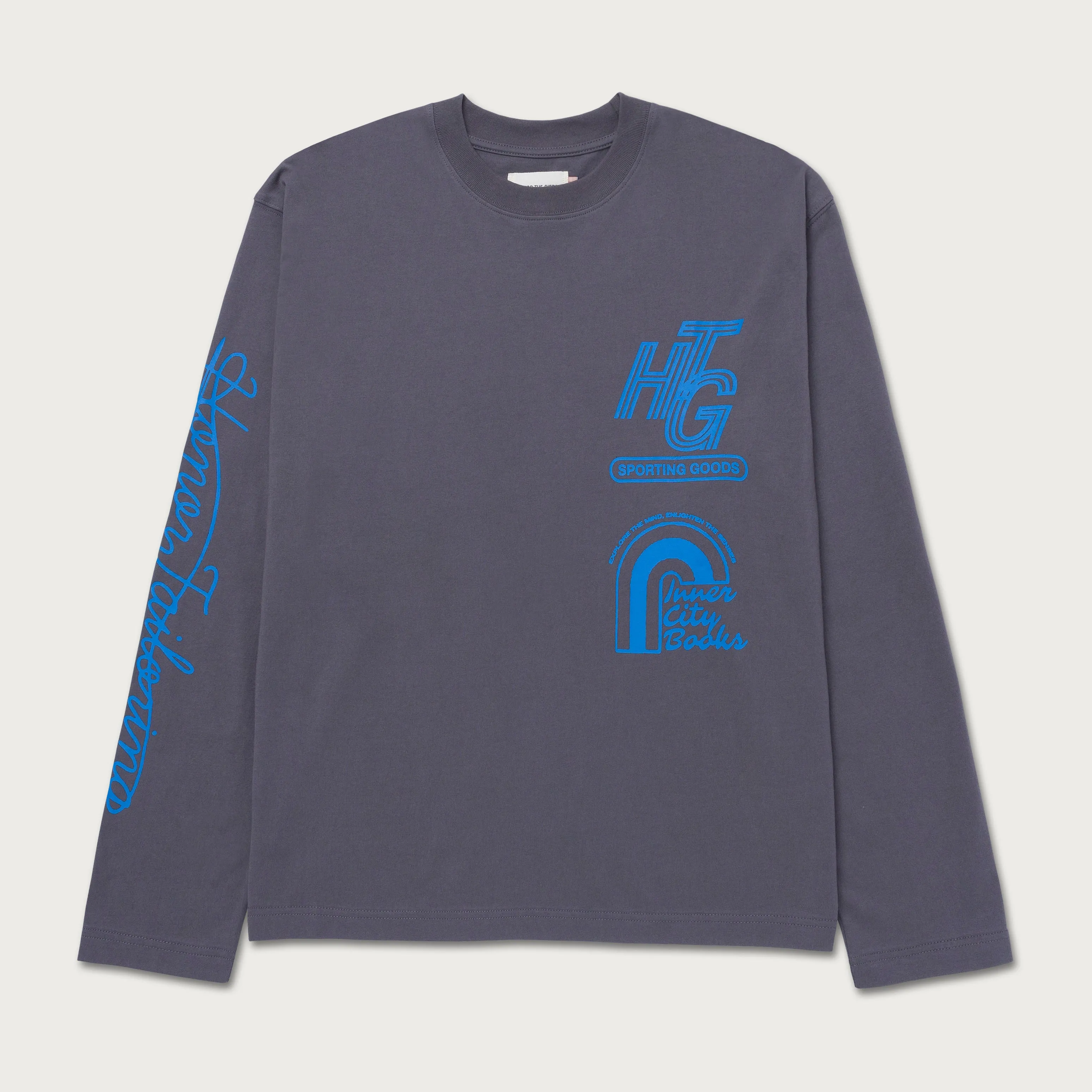 Mall Ls T-Shirt - Grey