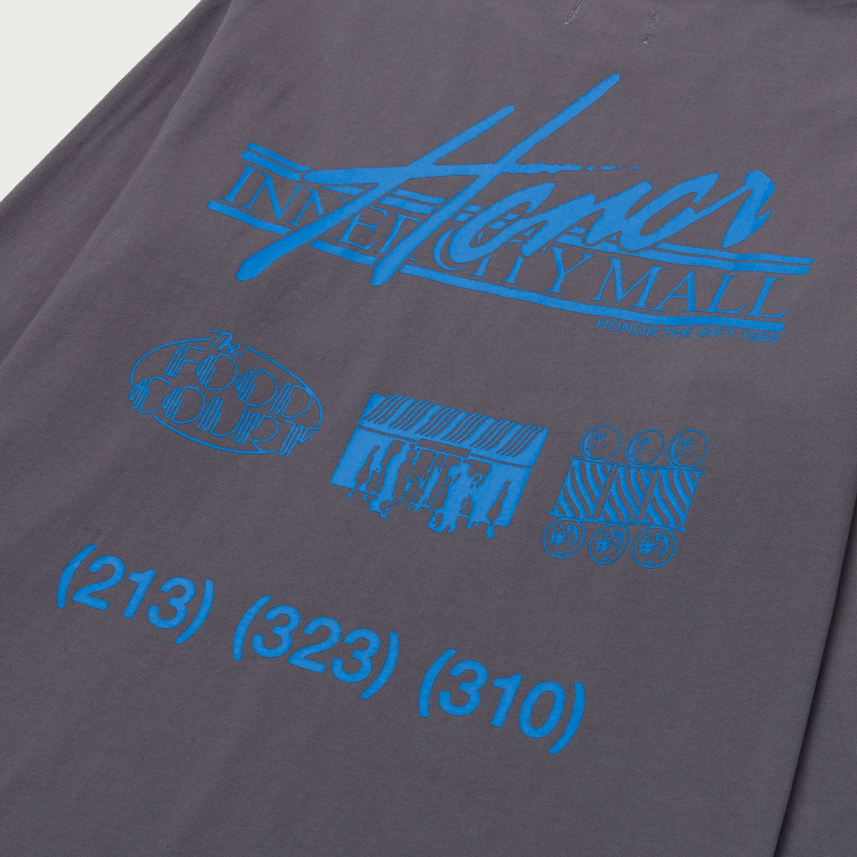 Mall Ls T-Shirt - Grey