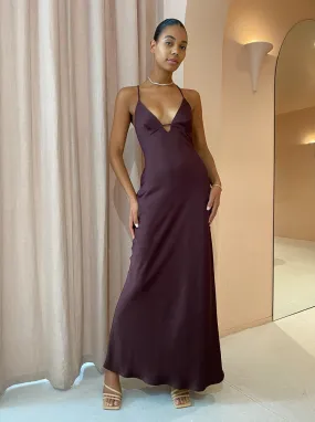 Manning Cartell Time to Shine Slip Dress in Truffle