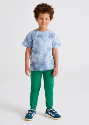 Mayoral 742 060 - Clover Cuffed Fleece Joggers