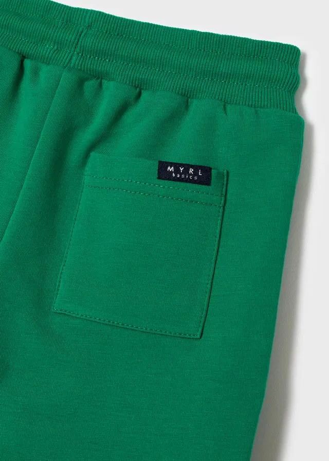 Mayoral 742 060 - Clover Cuffed Fleece Joggers